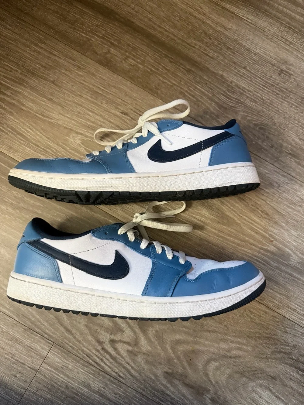 Jordan Golf Low-Top Sneakers - White/Light Blue